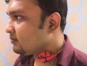 Listen to sounds inside the body to monitor health