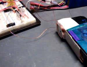 Magnetic messages let smartphones receive secret data