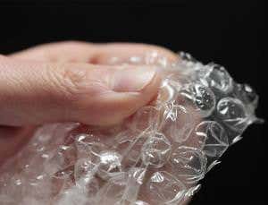 Bubble wrap used for cheap blood and bacteria tests