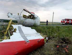 What was the Malaysian jet doing over a war zone?