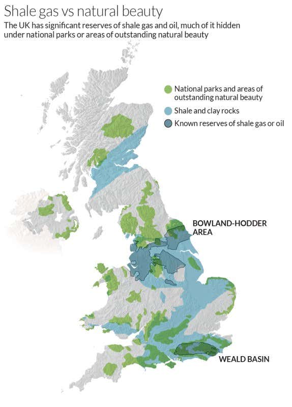 UK's national parks may not be safe from fracking