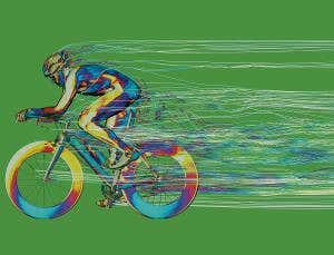 Cycling is a drag act in virtual wind tunnel