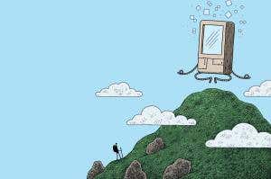 Turing's oracle: The computer that goes beyond logic