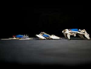 Self-organising origami robot unfolds itself… and walks