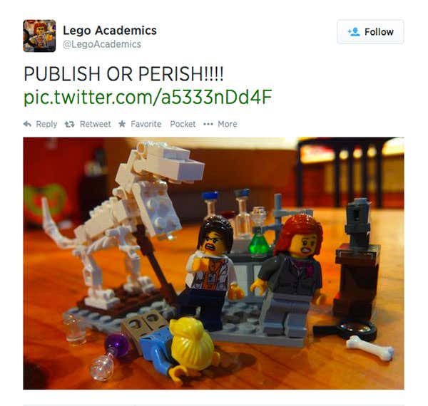 Life in Lego: how mini-figure academics went viral