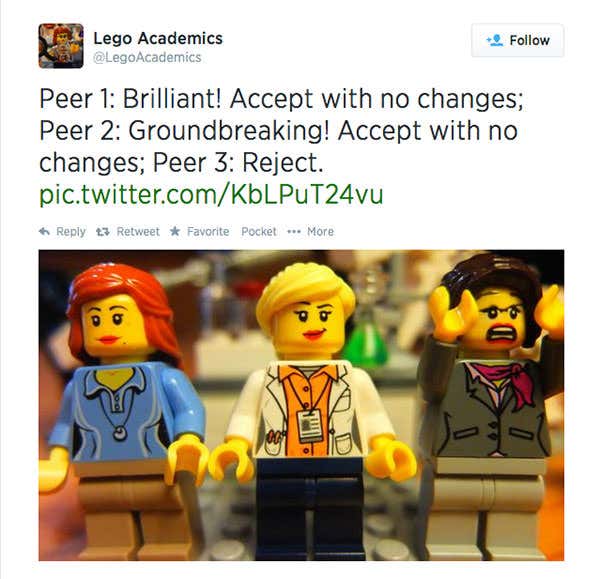 Life in Lego: how mini-figure academics went viral