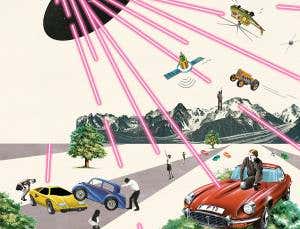 Cosmic ray blitz: Space invaders that fry electronics