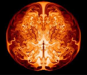 Look inside a giant supernova that seeded the universe