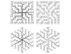 Snowflake-shaped networks are easiest to mend