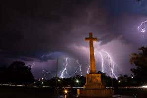 Australian skies lit up by 80,000 lightning strikes