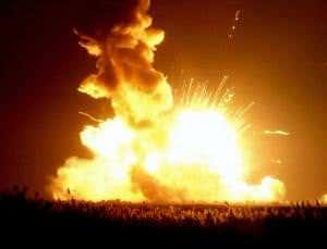 Cargo rocket explosion is a blow for commercial space