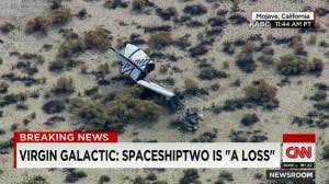 Virgin Galactic's SpaceShipTwo in fatal crash