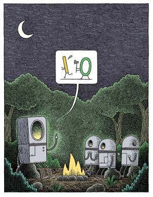 Automatic authors: Making machines that tell tales