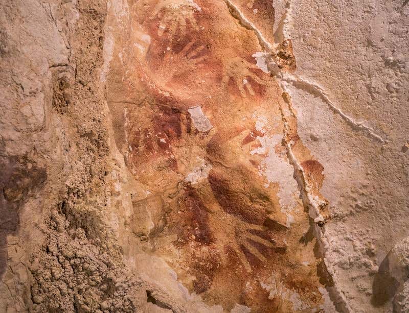 World's oldest hand stencil found in Indonesian cave