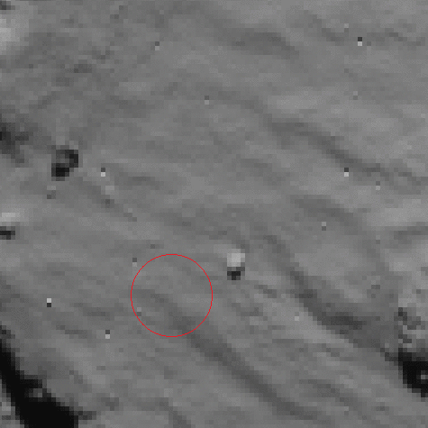 Philae's hop, skip and jump across comet 67P
