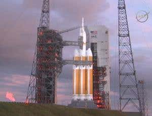 NASA test launches Orion space capsule for Mars trip