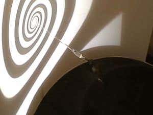 Moving objects make hummingbirds wobble mid-flight