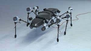 Giant robotic insect takes its first steps