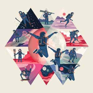 The piste at the end of the universe