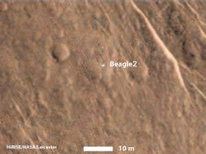 Beagle 2 spotted on Mars in one piece after 11 years