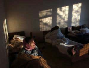 Ukraine is left struggling as health workers flee