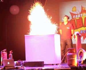 Eureka relived: Gunpowder blasts from the past