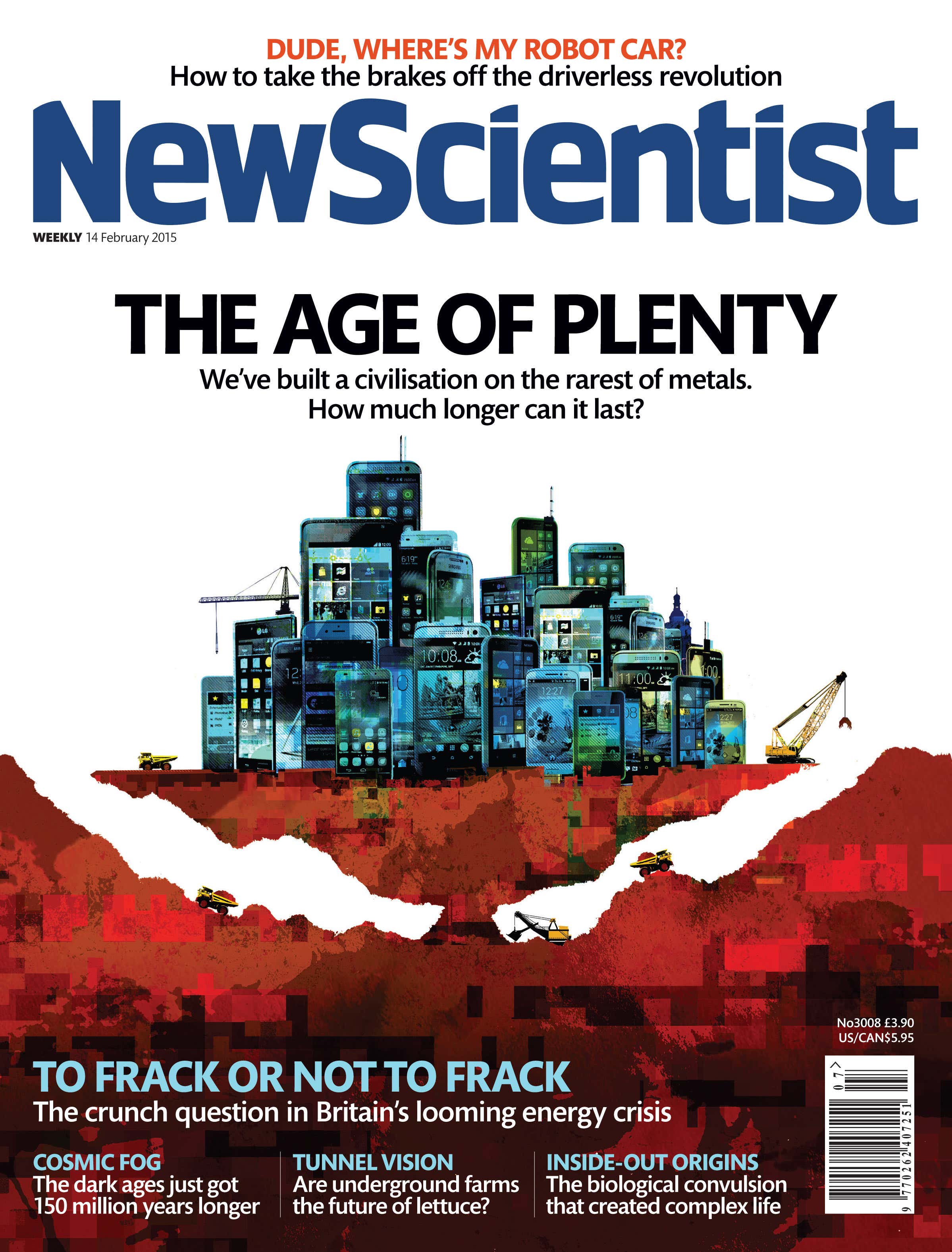 New Scientist issue 3008 cover