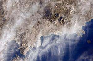 Earth's historical wonders as seen from space