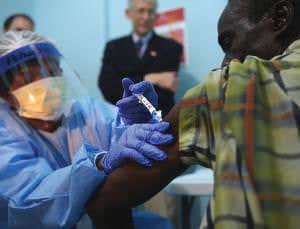 Drop in Ebola cases may thwart drug and vaccine trials