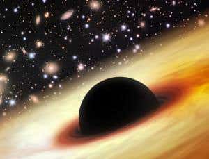 Ancient black hole had an inexplicable growth spurt