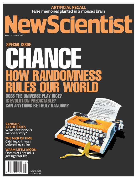 New Scientist issue 3012 cover