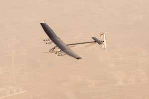 Look, no fuel! Solar-powered flight around world is go