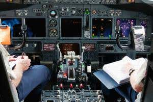How do airlines monitor the mental health of pilots?