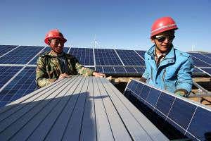 Asian solar spending helps drive renewable energy boom