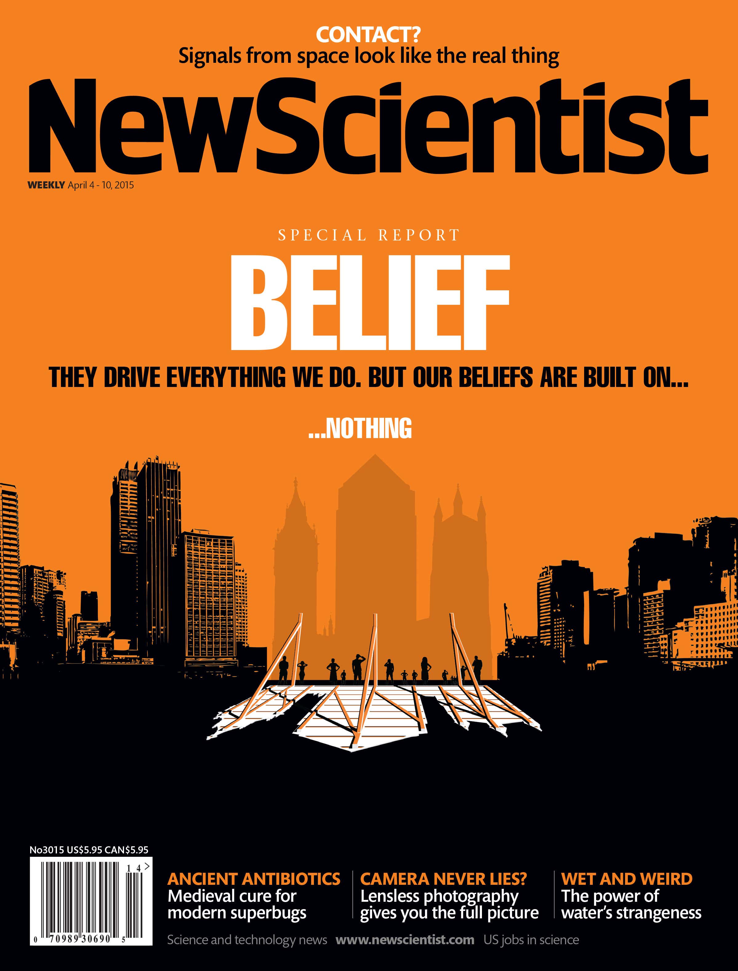 New Scientist issue 3015 cover