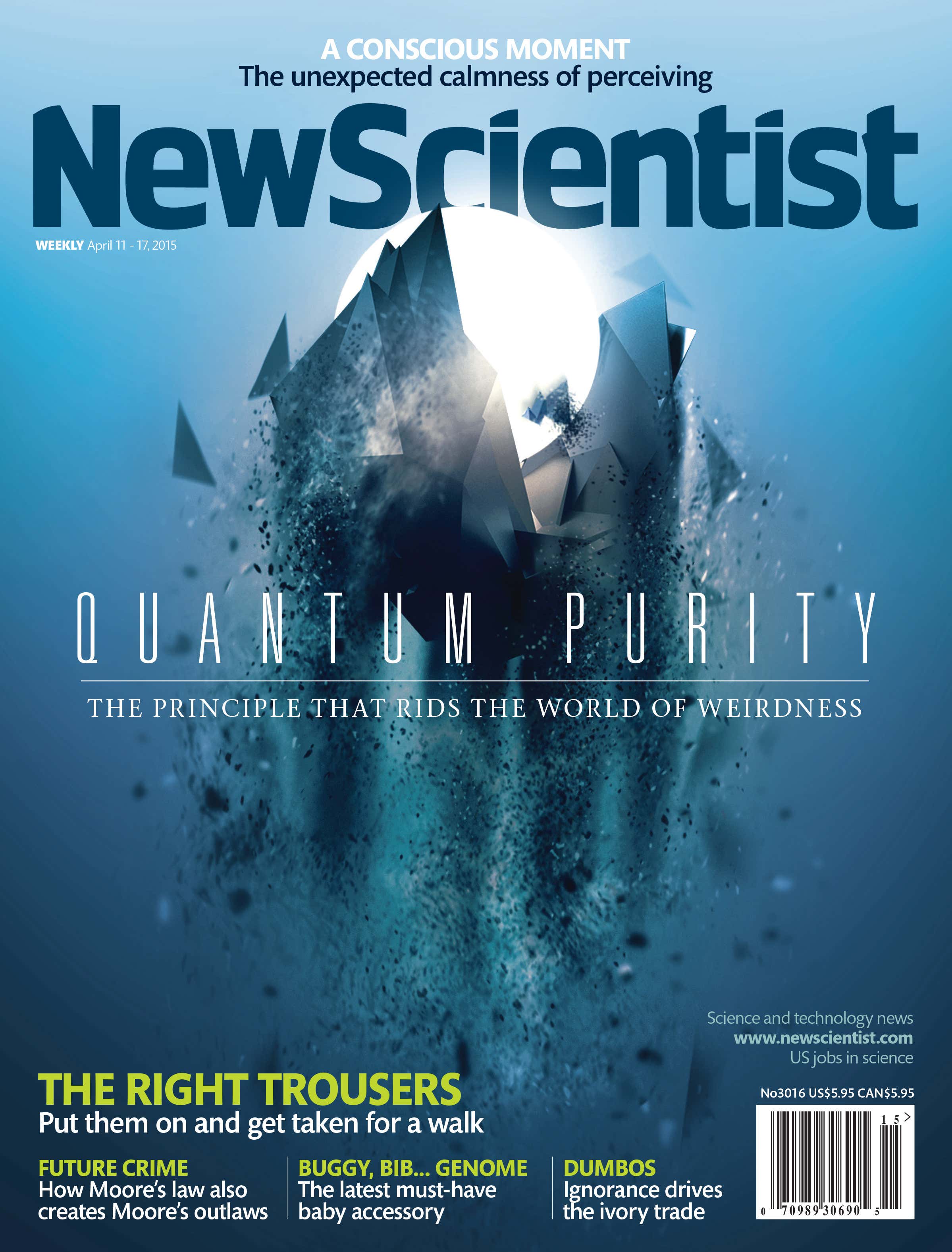 New Scientist issue 3016 cover