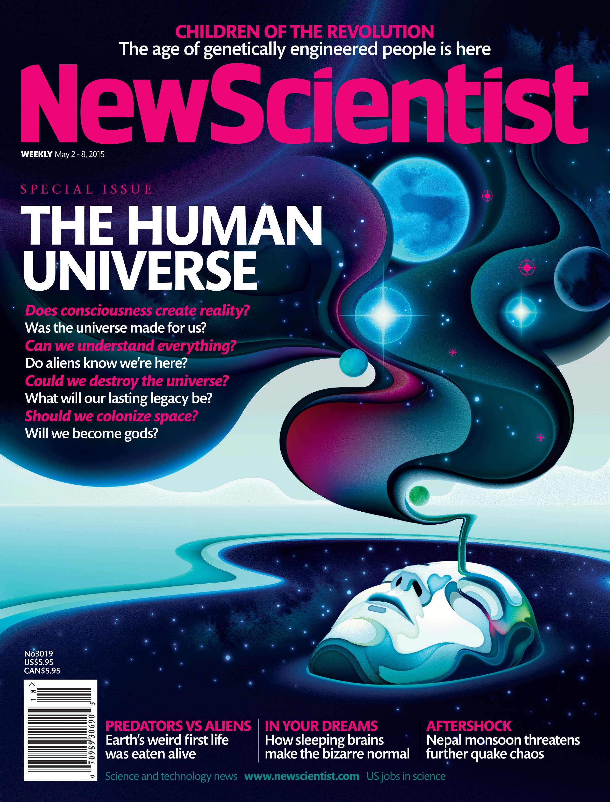 New Scientist issue 3019 cover