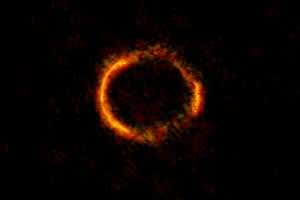 Einstein puts a ring on distant galaxy