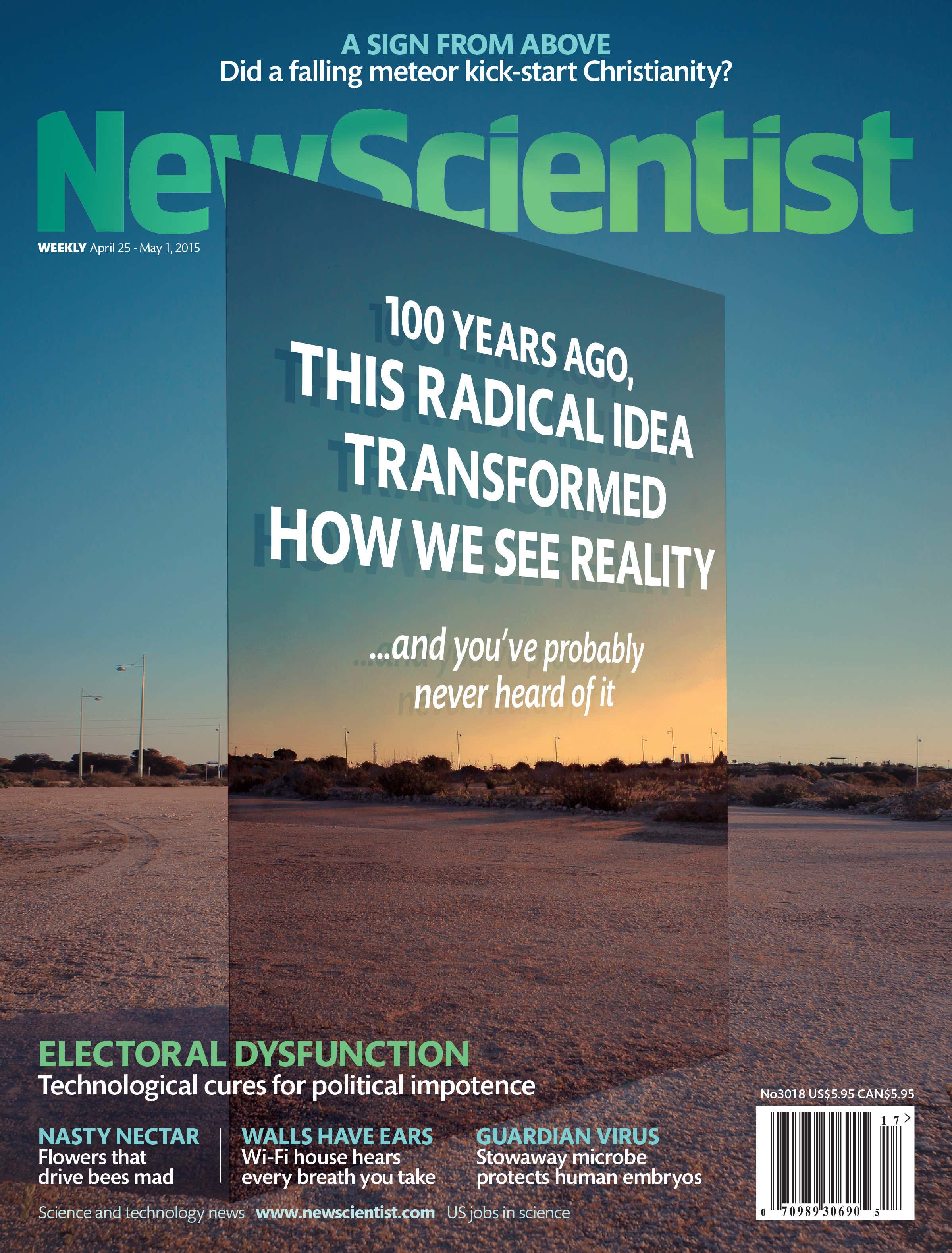 New Scientist issue 3018 cover