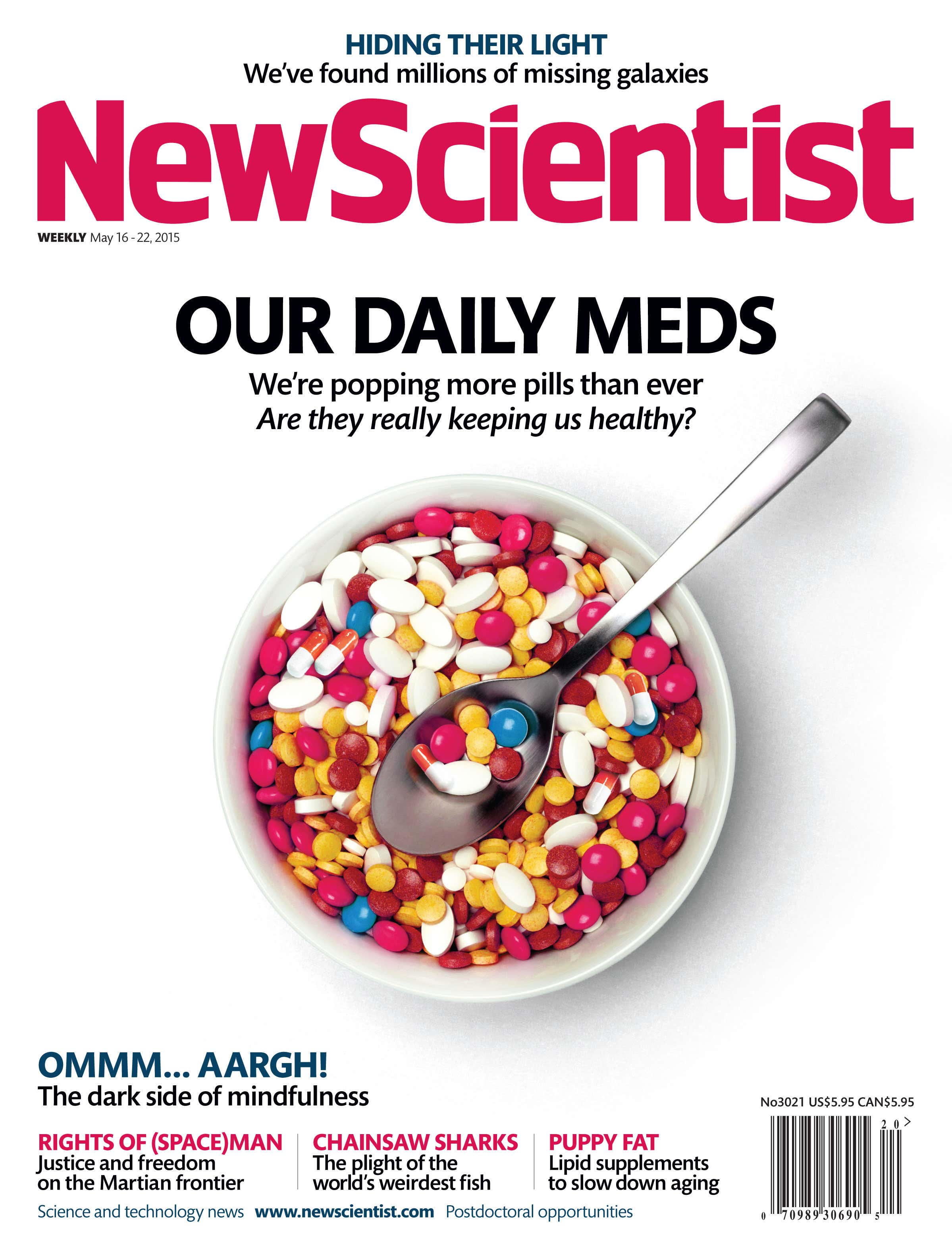 New Scientist issue 3021 cover