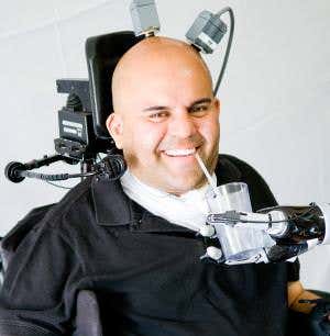 Brain implant allows paralysed man to sip a beer at his own pace