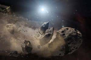 Dust from asteroid mining spells danger for satellites