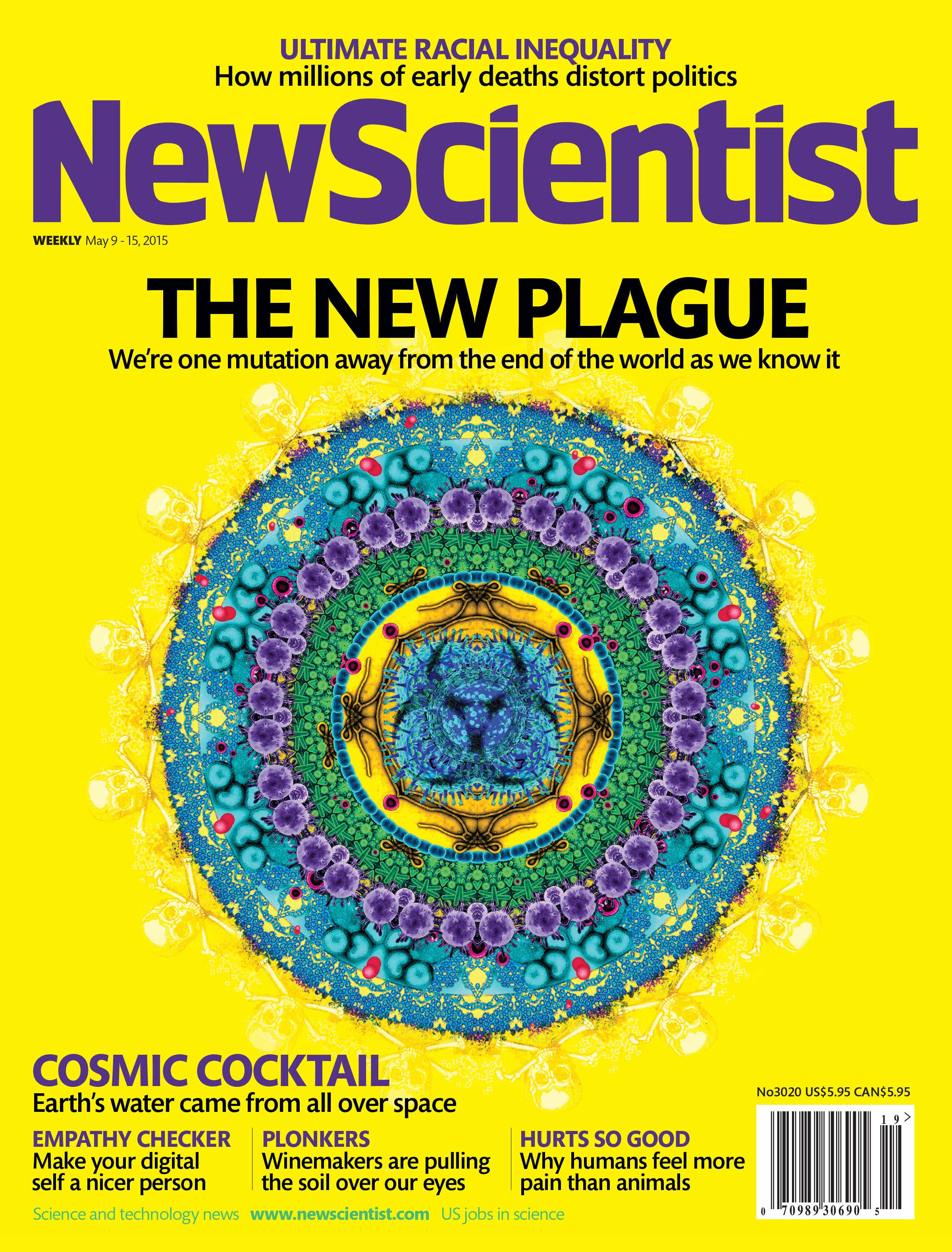 New Scientist issue 3020 cover