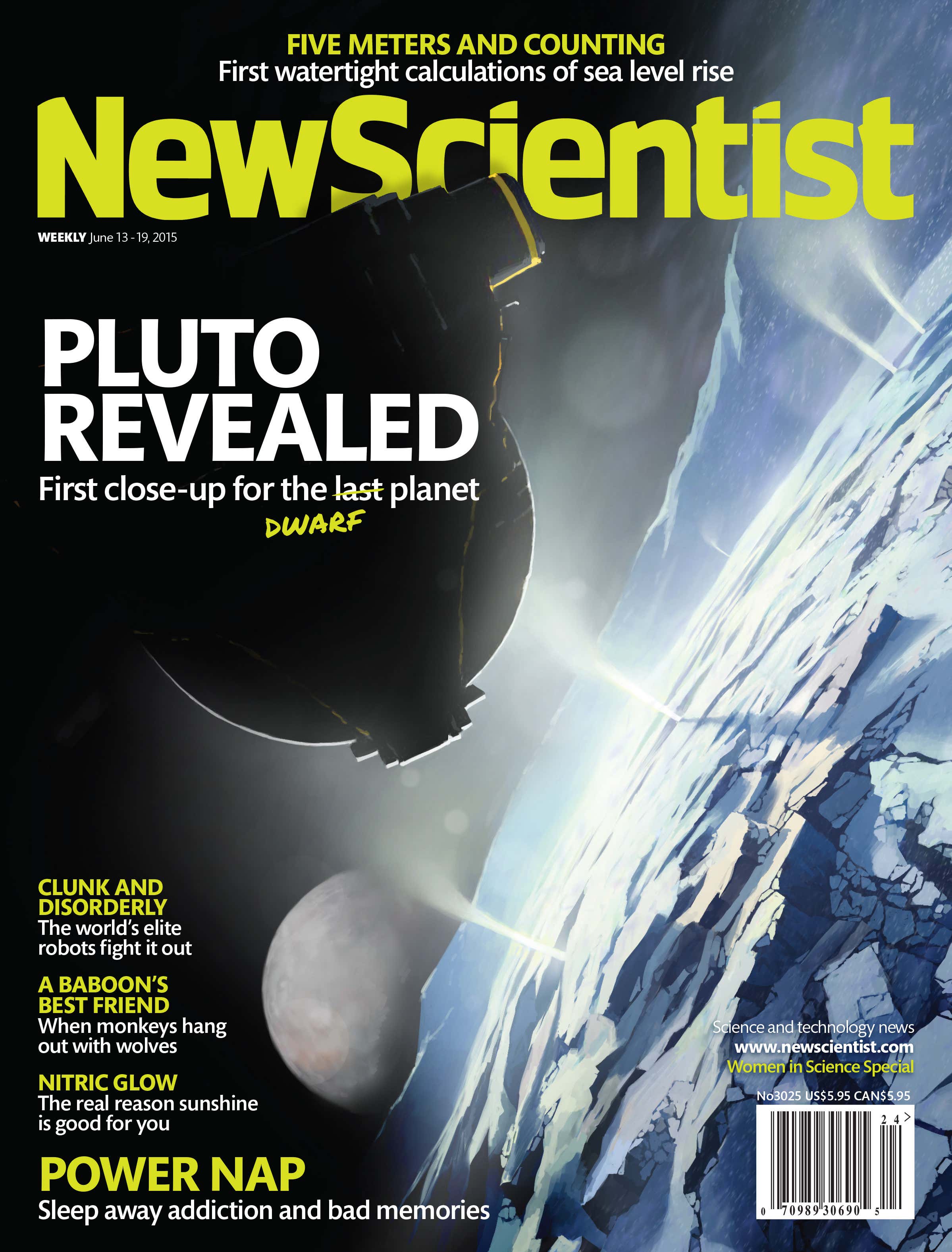 New Scientist issue 3025 cover