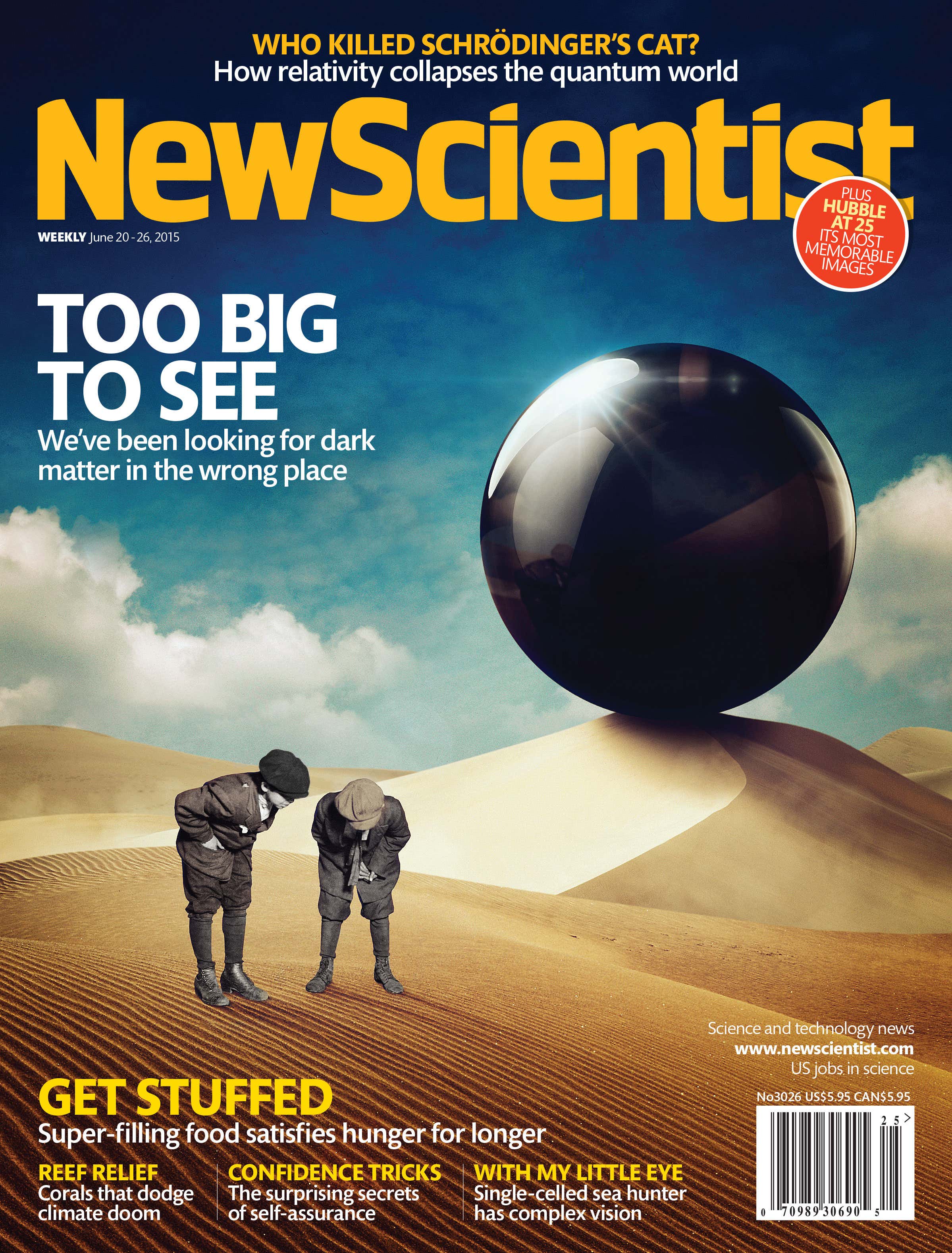 New Scientist issue 3026 cover