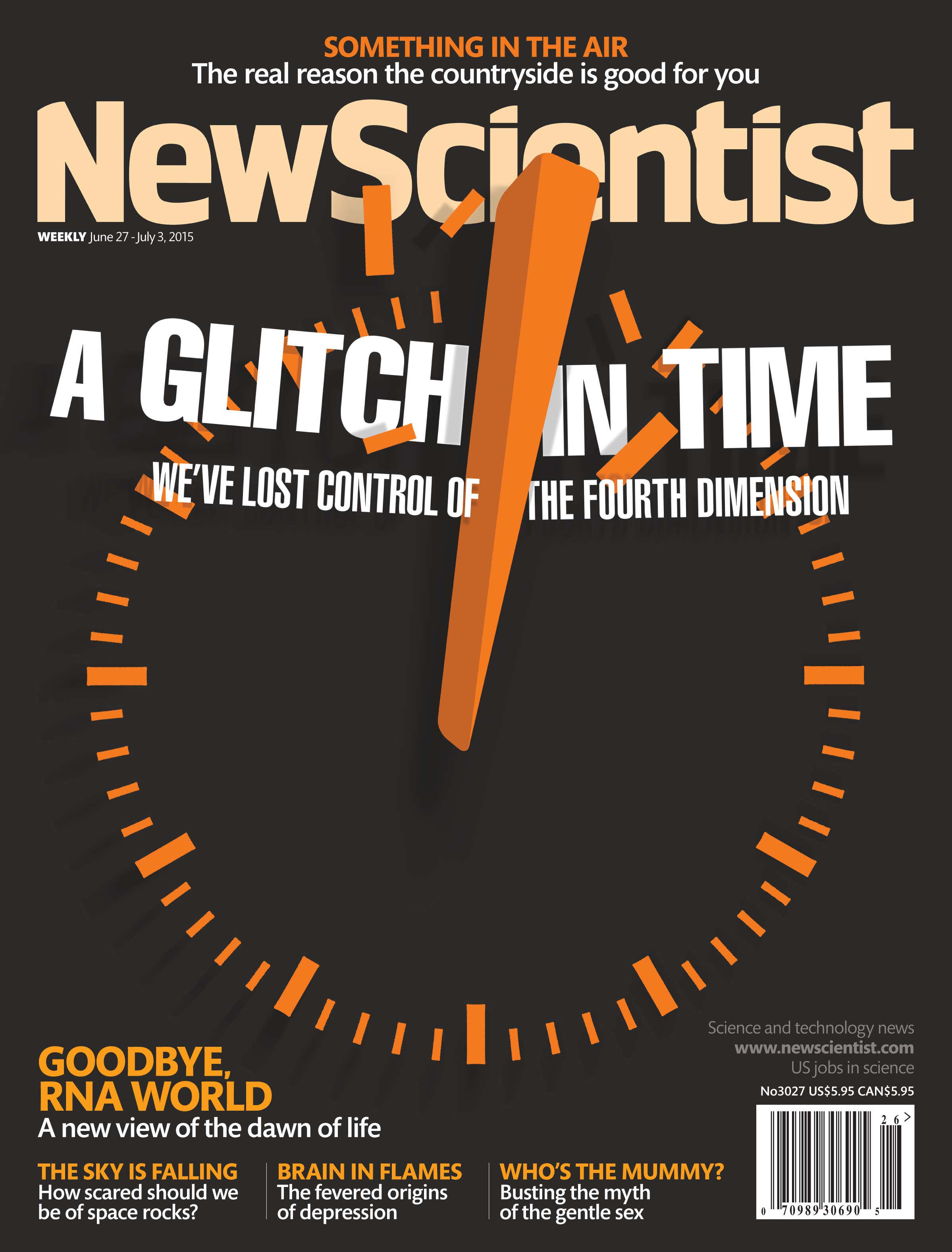 New Scientist issue 3027 cover