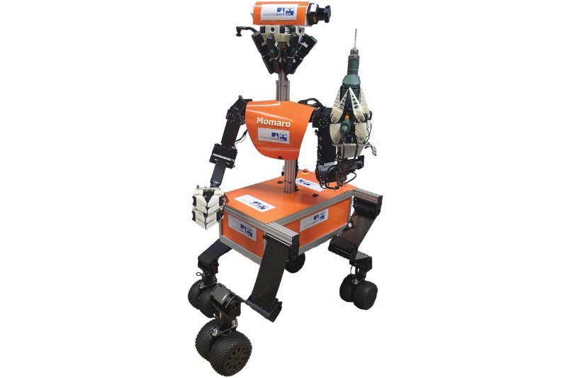 Thrills and spills as world's best robots take each other on