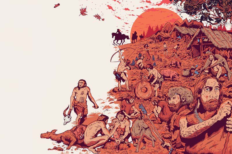 three ancestral tribes that founded Western civilisation