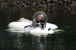 Diving in the submarine set to democratise deep-sea exploration