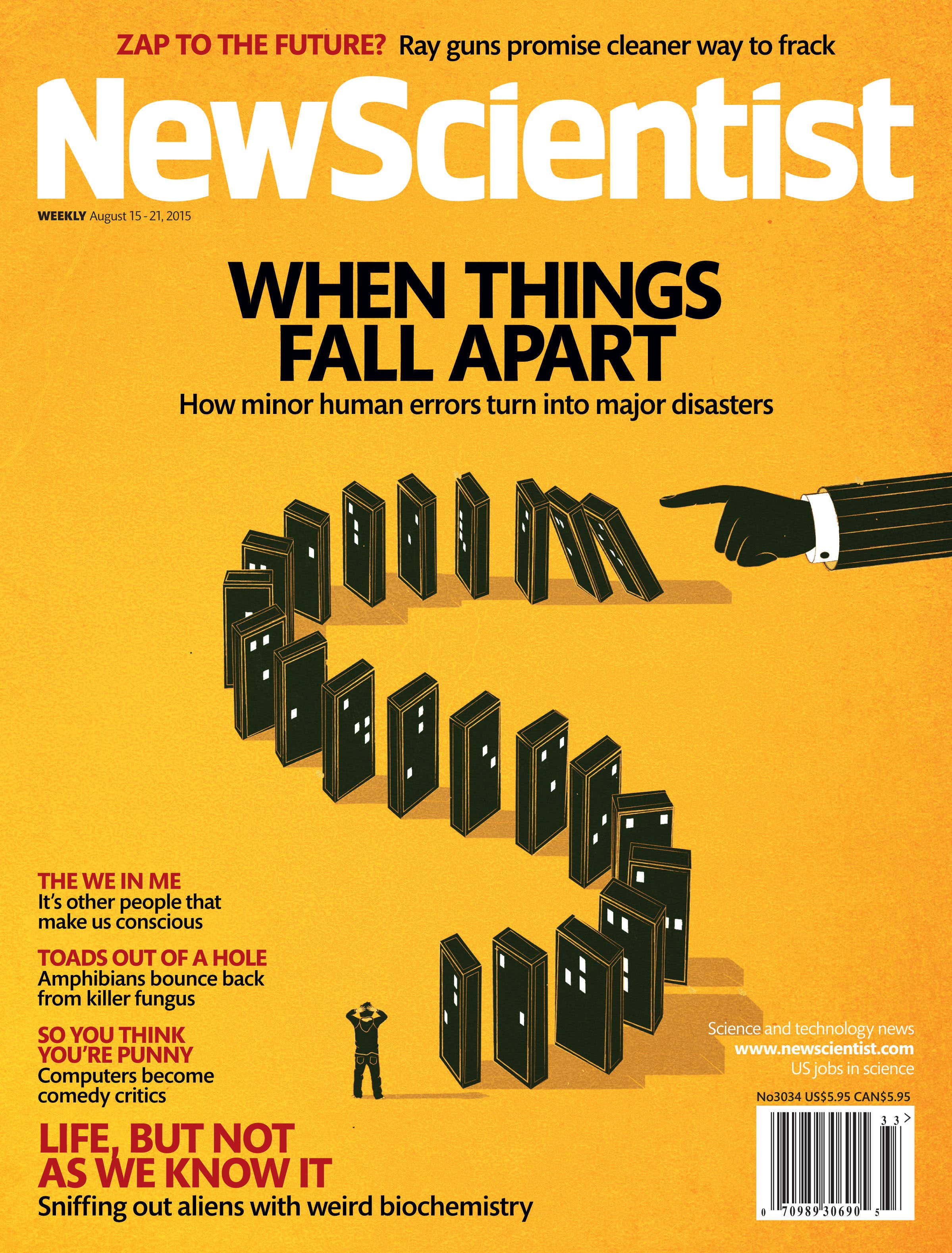 New Scientist issue 3034 cover